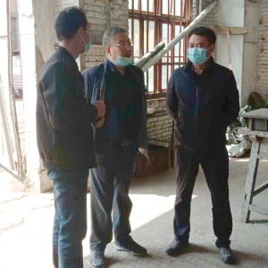 公司黨委書記、董事長、總經理張新子深入一線 檢查指導生產經營情況